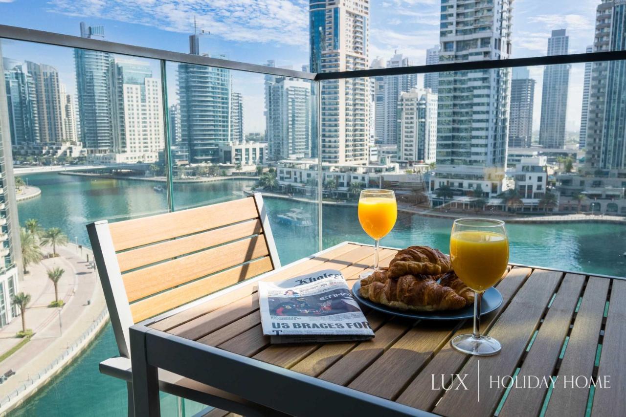Lux - Contemporary Suite With Full Marina View Dubaj Zewnętrze zdjęcie