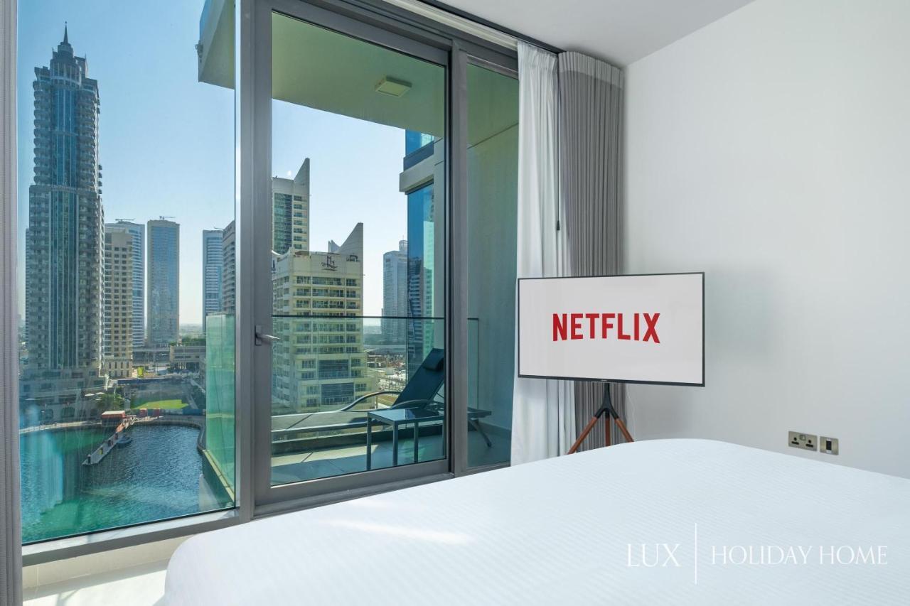 Lux - Contemporary Suite With Full Marina View Dubaj Zewnętrze zdjęcie
