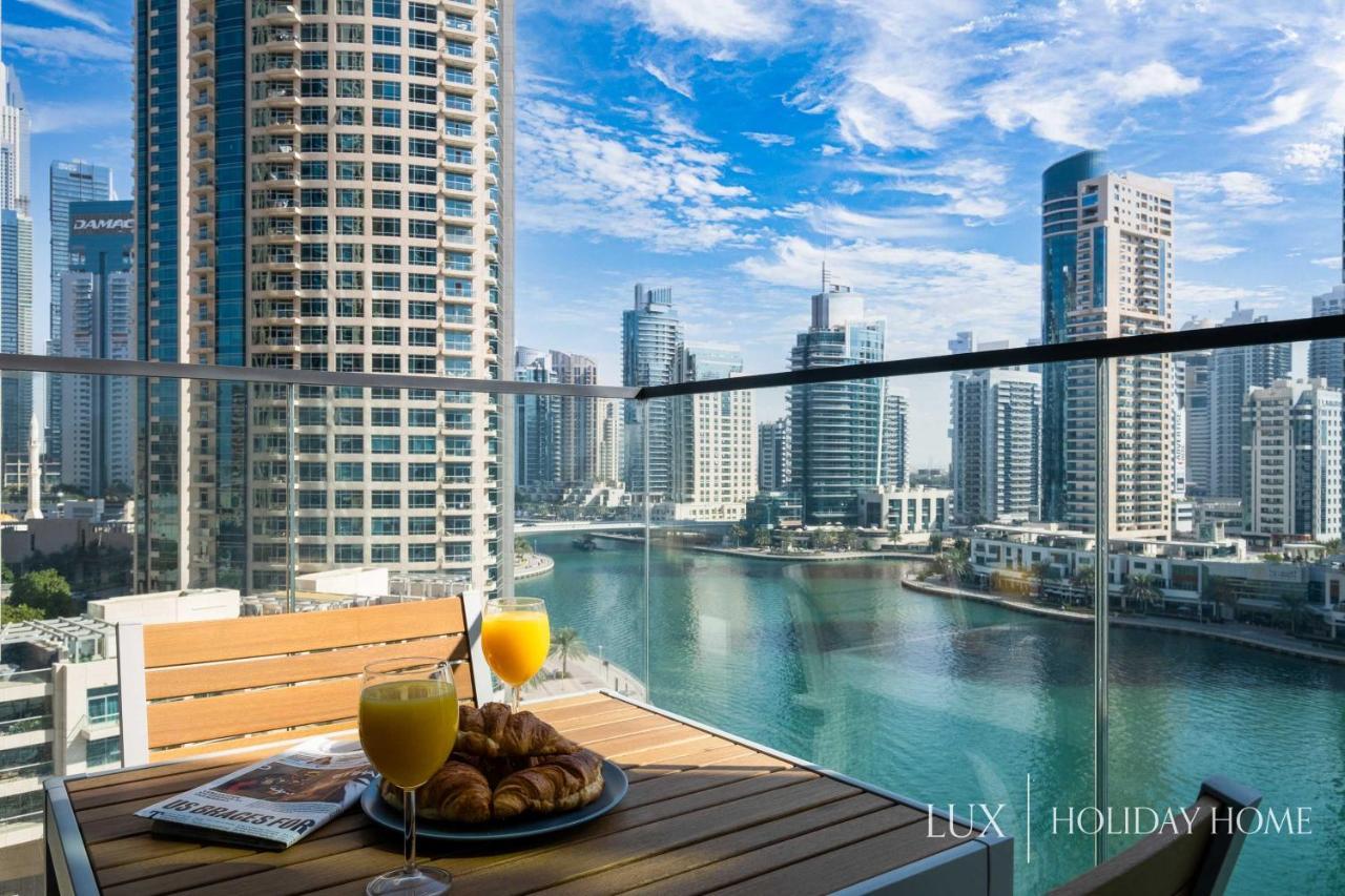 Lux - Contemporary Suite With Full Marina View Dubaj Zewnętrze zdjęcie