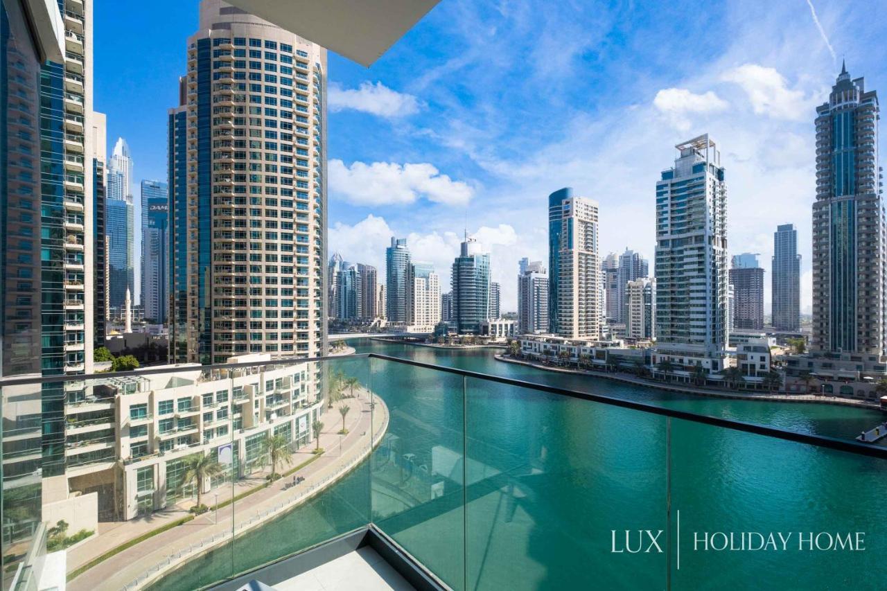 Lux - Contemporary Suite With Full Marina View Dubaj Zewnętrze zdjęcie