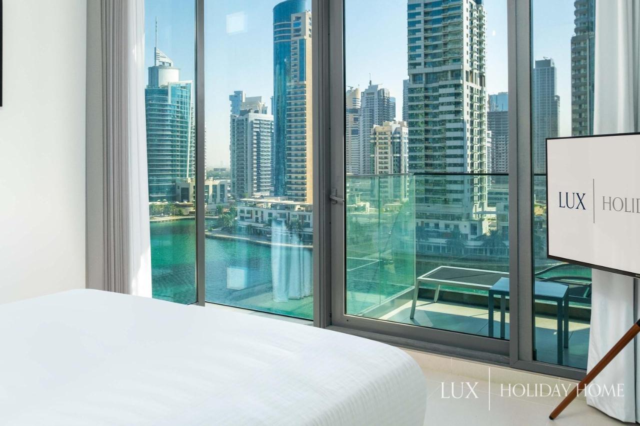 Lux - Contemporary Suite With Full Marina View Dubaj Zewnętrze zdjęcie