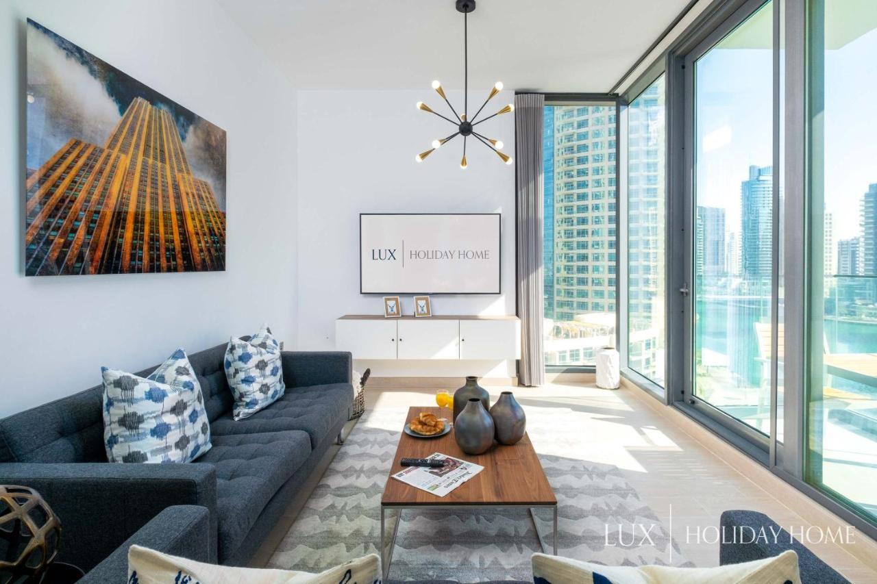 Lux - Contemporary Suite With Full Marina View Dubaj Zewnętrze zdjęcie