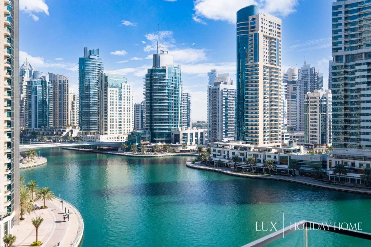 Lux - Contemporary Suite With Full Marina View Dubaj Zewnętrze zdjęcie