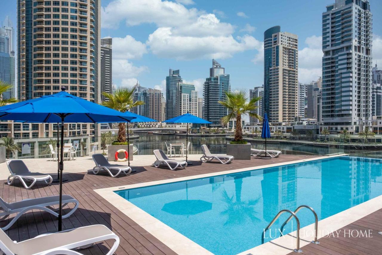 Lux - Contemporary Suite With Full Marina View Dubaj Zewnętrze zdjęcie